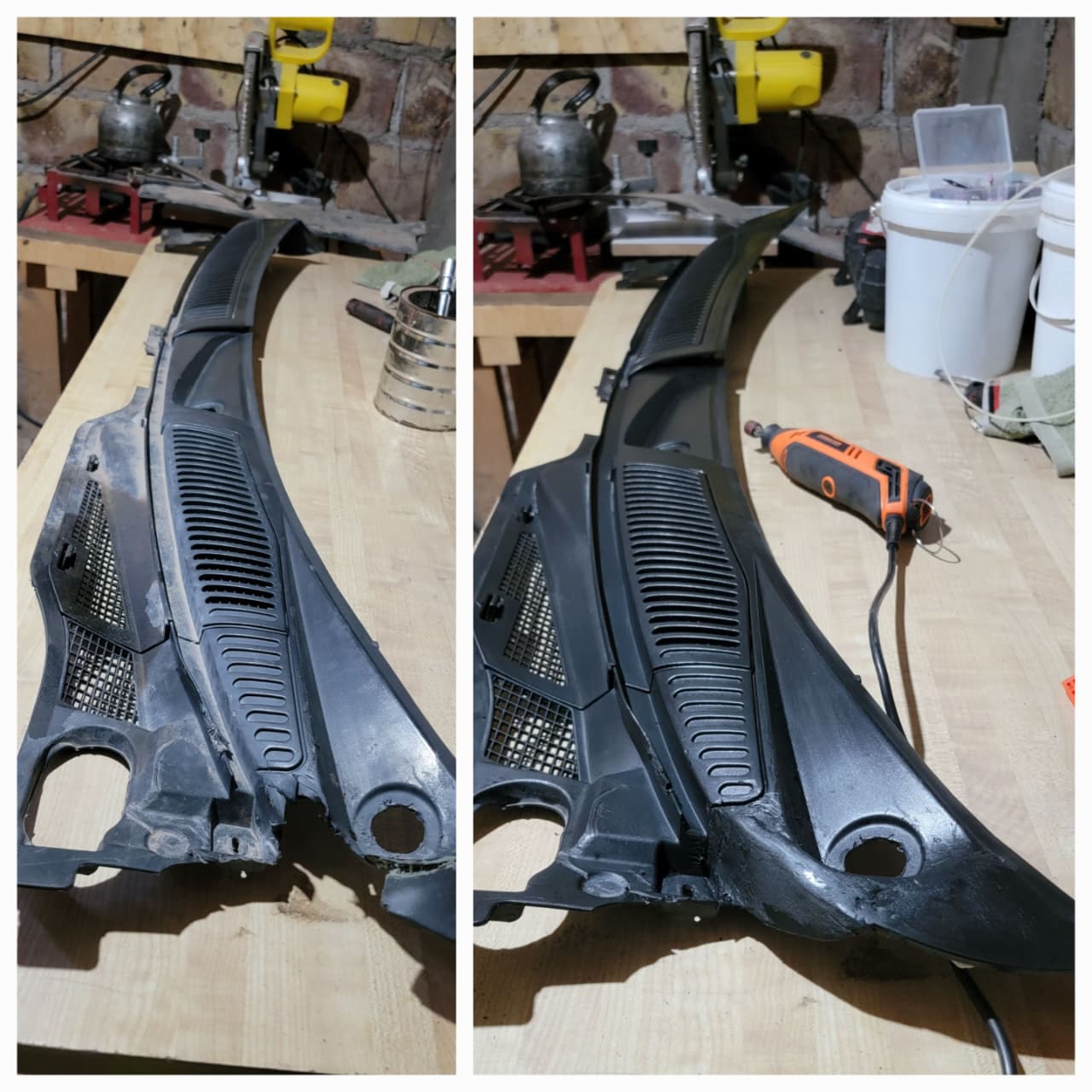 Soldadura de paragolpes